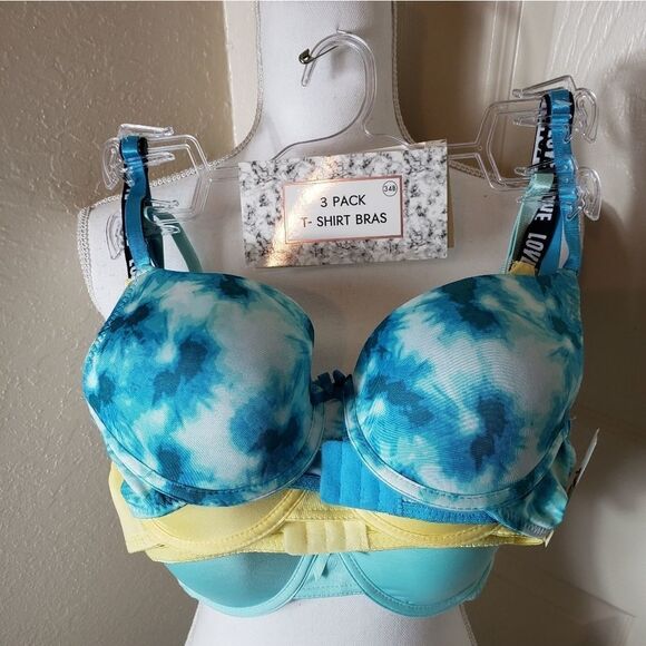 3 pk T-shirt bra - Picture 4 of 5